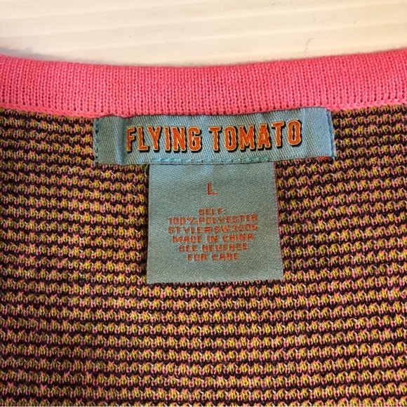 Flying Tomato Knit Sweater Dress, Large - Picture 11 of 11